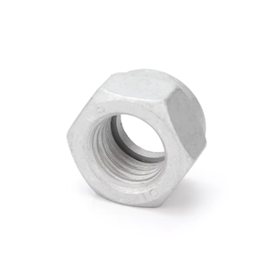 Écrous de blocage épais hexagonaux en acier au carbone DIN 982 anti-desserrage avec insert en nylon Écrou de blocage en nylon - Product Image 2