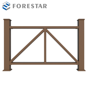 חדש בית/גינה/פרק/מסדרון WPC בטיחות מעקה ומעקה מחוץ צעדים - Product Image 3