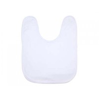 Bavoirs de bébé en polyester vierge de sublimation de haute qualité en gros pour impression personnalisée