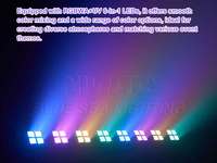 Étanche IP65 4X20W RGBWA UV 6in1 LED batterie Uplight Par lumière avec Mini lumière de mariage de scène sans fil avec contrôle DMX512