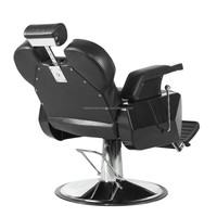 Chaise de coiffeur pour salon de coiffure, en cuir PU, design moderne, marque Jierui, haute qualité, vente chaude