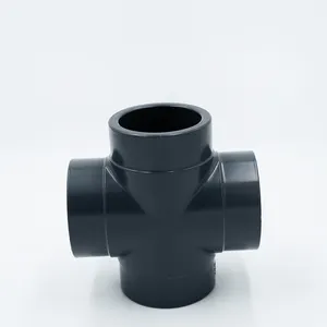 Nhà máy ISO giá uPVC phụ kiện đường ống 40 mm Danh mục uPVC PVC cpvc PPR PE pvdf nước thoát nước Phụ kiện đường ống