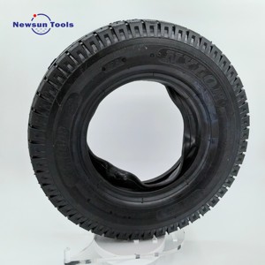 NS Heavy Duty Charge nominale 4.80/4.00-8 Pneu pneumatique avec chambre <span class=keywords><strong>à</strong></span> air Roue <span class=keywords><strong>de</strong></span> 16 pouces pour chariot <span class=keywords><strong>de</strong></span> remorquage Chariot Remorque Brouette - Product Image 6