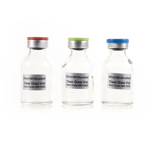 ADVANTRIO EMBALAGEM Atacado 20ml claro Moldado Frascos De Injeção para Antibióticos Frasco De Vidro Garrafa De Vidro - Product Image 1