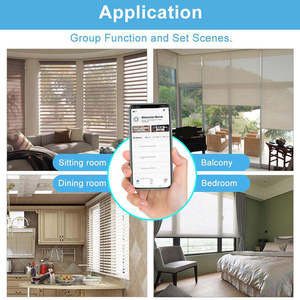 New China Popular Smart Chain Curtain Motor App Wifi <b>Remote</b> Control Roller Smart Tuya Wifi Blinds Motor - Product Image 2