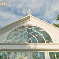Gazebo de jardin extérieur personnalisé en fer forgé blanc Orangerie Serre