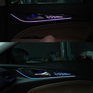 Kit d'éclairage d'ambiance de luxe pour voiture Symphony pour Buick Regal 2017-2025, bande LED intérieure, éclairage à fibre optique acrylique, vente directe usine - Product Image 5