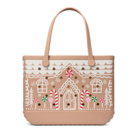 Sac de plage en EVA imprimé avec logo personnalisé, design de Noël, perforé, étanche, grande capacité, cadeau de vacances, fournisseur en gros
