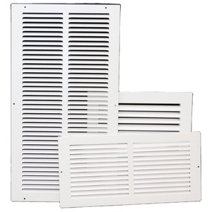 हवा का प्रवाह HVAC जंगला 1way वेंट समायोज्य एल्यूमीनियम आउटलेट एयर कंडीशनर Ducting वर्ग ट्यूब ABS - Product Image 2