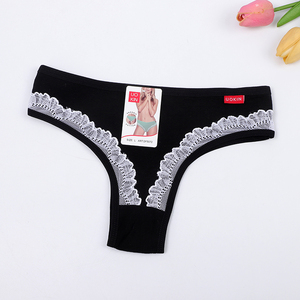 UOKIN <span class=keywords><strong>Perizoma</strong></span> Floreale in Cotone <span class=keywords><strong>per</strong></span> Ragazze e Donne, Mutandine Sexy a Vita Bassa con 95% Cotone - Product Image 3
