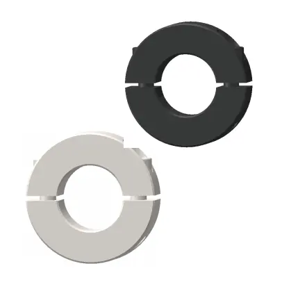 טבעת דחף מהדק גרון שרוול קבוע טבעת עצירה מסוג פתוח עם סוג סטנדרטי של פוליאוריטן