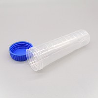 Tubes de centrifugation coniques stériles de 50 ml avec bouchon à vis, sans DNase ni RNase, en polypropylène, pour échantillons