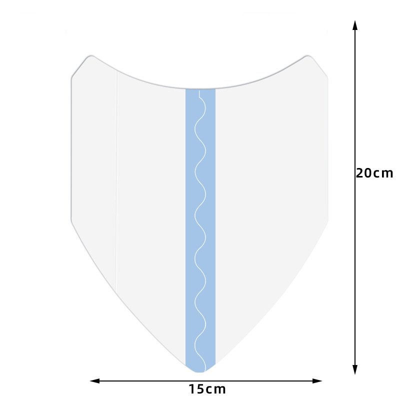PU Invisible - Grande taille en forme de V (15*20 cm)