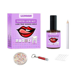 Ensemble de pierres précieuses pour dents LUNOON multicolores, faciles à retirer et à installer, bijoux pour dents, attrayants, robustes et fiables, diamants - Product Image 4