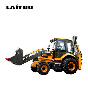 Laituo CE LT 3CX Hochwertiger Chinesischer <span class=keywords><strong>Mini</strong></span>-Frontlader-Baggerlader mit 4x4-Antrieb, Yuchai-Motor, 8500kg, Neue Marke im Angebot - Product Image 2