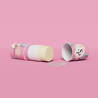 Vente en gros de tube en papier pour bâton de déodorant, tube en papier pour bâtons d'encens, tube en papier pour les lèvres avec un bon prix