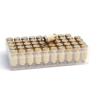 Boquilla de Manguera de Agua de Baja Presión, Pulverizador Atomizador de Alta Presión, Boquillas de Latón para Riego por Nebulización para Invernaderos y Jardinería - Product Image 6