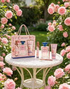 Set de Regalo de Perfume Oriental Premium para Mujer - Elegante Aroma Inspirado en Bakara con Notas de Vainilla y Ámbar, Fragancia de Lujo de 3 Piezas OEM - Product Image 1