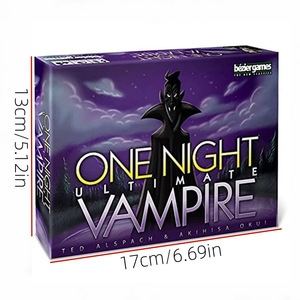 Version anglaise du jeu de cartes One Night Ultimate Werewolf et Zombie Cat Series - Product Image 1