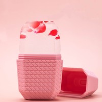 Moule à glaçons en silicone pour soins de la peau du visage Thérapie par le froid Outil à rouleaux pour le visage et le corps à usage domestique