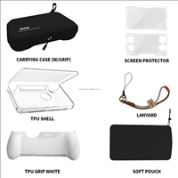 Nouvel accessoire pour console de jeu AYN Thor Max : Étui de protection, pochette, coque en TPU, cordon, verre trempé