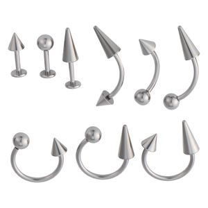 ASTM-F136 alliage de titane bijoux de corps Fine <span class=keywords><strong>Piercing</strong></span> nez anneau broches goujon ventre anneau <span class=keywords><strong>narine</strong></span> cerceau Septum <span class=keywords><strong>Piercing</strong></span> pour femmes hommes - Product Image 4