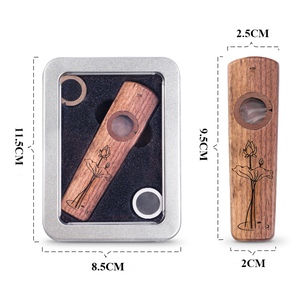 Kazoo-<span class=keywords><strong>Flauta</strong></span> de madera para instrumento musical, instrumento musical, ukelele, guitarra, socia, kazuos, EQ - Product Image 6