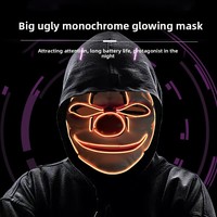 Masques unicolores phosphorescents en PP pour Pâques, Halloween, fêtes de carnaval et spectacles – Fournisseur fabricant