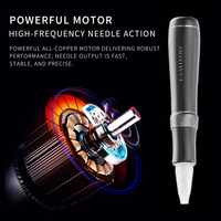 Machine de maquillage permanent électrique haute puissance Nuojo OEM/ODM à 8 aiguilles (système de cartouche jetable tout-en-un) pour les lèvres et les sourcils
