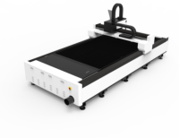 Machine de découpe laser à fibre à plateforme unique à chargement manuel 3015 durable 6000W 12000W pour découpe haute vitesse