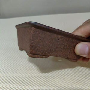 <span class=keywords><strong>Pot</strong></span> <span class=keywords><strong>à</strong></span> Bonsaï Rectangulaire Fait Main en Terre Cuite Yixing Or – Offre Spéciale - Product Image 3