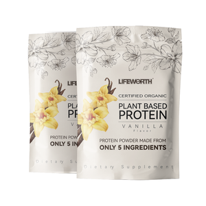 ראוי 100% חיים תיק חלבון צמח פי פרוביוטי סיבים אורגניים אבקת חלבון טבעונית - Product Image 1