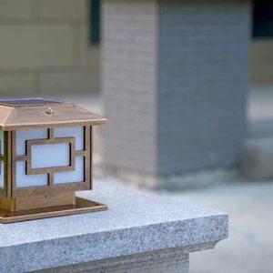 Exterior impermeable patio decoración Solar pasillo jardín regulable Led luces de columna Solar/lámpara Solar/luz Solar de jardín - Product Image 1