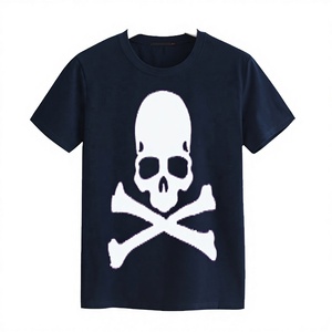 เสื้อยืดแขนสั้นผู้ชาย คุณภาพพรีเมียม ผ้าฝ้าย 100% เป็นมิตรกับสิ่งแวดล้อม ดีไซน์เรียบง่าย พิมพ์ลายกราฟิกดิจิทัล ผลิตในประเทศปากีสถาน - Product Image 2