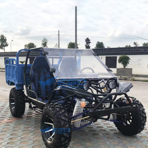 XCEGO Mini Jeep Kart Nouveau Camion Benne Agricole Électrique 4 Roues 2 Places pour Transport, Irrigation, Chasse et Tout-terrain - Product Image 5