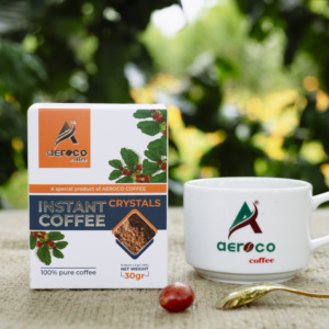 Cà phê hòa tan chất lượng cao 100% Arabica - 30g (3g x 10 gói) Cà phê hòa tan cao cấp 100% ARABICA CHUYÊN DỤNG Sấy khô - Product Image 4