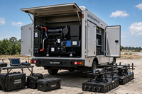 Generator Diesel Open Frame 20kW 30kW 40kW 50kW |   Catu Daya Portabel untuk Pengisian Baterai UAV
