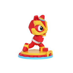 Statuette di Animali in PVC 3D con Logo Personalizzato, Modellini da Collezione della Danza del <span class=keywords><strong>Leone</strong></span> Cinese Tradizionale - Product Image 3