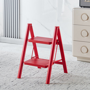 <b>Folding</b> <b>Ladder</b> 4 <b>Steps</b> Thickened A Frame Indoor Multi Purpose Stool For Moving Housewarming - Product Image 2