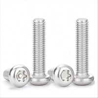 Vis de machine à tête cylindrique à bouton Torx T25 antivol en acier inoxydable sur mesure M3 M4 M5 M6 M8 M10