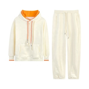 Conjunto Deportivo Informal de Alta Calidad Personalizado con LOGO, Sudadera con Capucha para Mujer, Pantalones Deportivos, Conjunto Holgado de 2 Piezas - Product Image 6