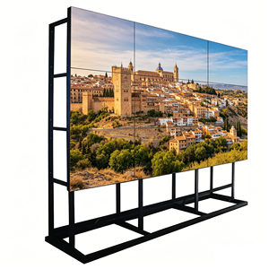 Écran mural vidéo LCD ZGS 46 49 55 65 pouces à haute luminosité 2K 4K avec cadre de 0,88 mm 1,7 mm 1,8 mm 2,6 mm 3,5 mm, panneau original - Product Image 1