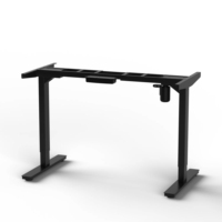 Bureau assis-debout réglable en hauteur, table d'ordinateur, poste de travail, bureau debout pour la maison et le lieu de travail