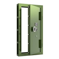 Coffres-forts à empreintes digitales et mot de passe, coffre-fort en acier, porte blindée anti-explosion, accès sécurisé aux armes à feu, pour la maison, le bureau, l'appartement, la banque