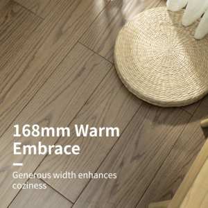 Suelo asado claro <span class=keywords><strong>de</strong></span> roble rojo americano, <span class=keywords><strong>tonos</strong></span> castaños cálidos, moderno, fácil Bloqueo <span class=keywords><strong>de</strong></span> clic para un dormitorio acogedor, sala <span class=keywords><strong>de</strong></span> estar, Villa, Baño - Product Image 3