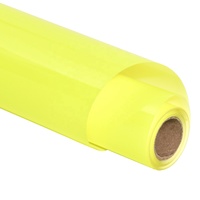 Vinilo Termotransferible Fluorescente de PVC para Plotter de Corte, Vinilo Flex HTV Fácil de Despegar, Vinilo Termoadhesivo para Diseño Textil y de Ropa