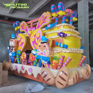 Flotteur de défilé de chariot de véhicule électrique de Joker de fibre de verre pour le centre commercial de dessin animé de cirque - Product Image 3