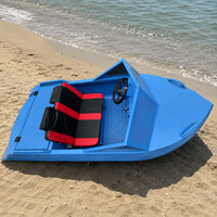 Mini jet-boat électrique haute vitesse en aluminium, sans batterie, pour la navigation rapide sur l'eau