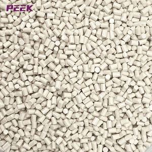PEEK Polyetheretherketone <b>Plastic</b> Carbon Fiber Reinforced CFR PEEK Resin <b>Pellets</b> Granules Cost - Product Image 2