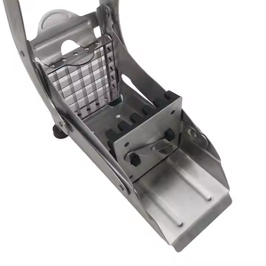 Coupe-patates manuel Déchiqueteur Machine à chips de pommes de terre Trancheur de pommes de terre <span class=keywords><strong>professionnel</strong></span> Presse à frites Coupeur en acier inoxydable - Product Image 4